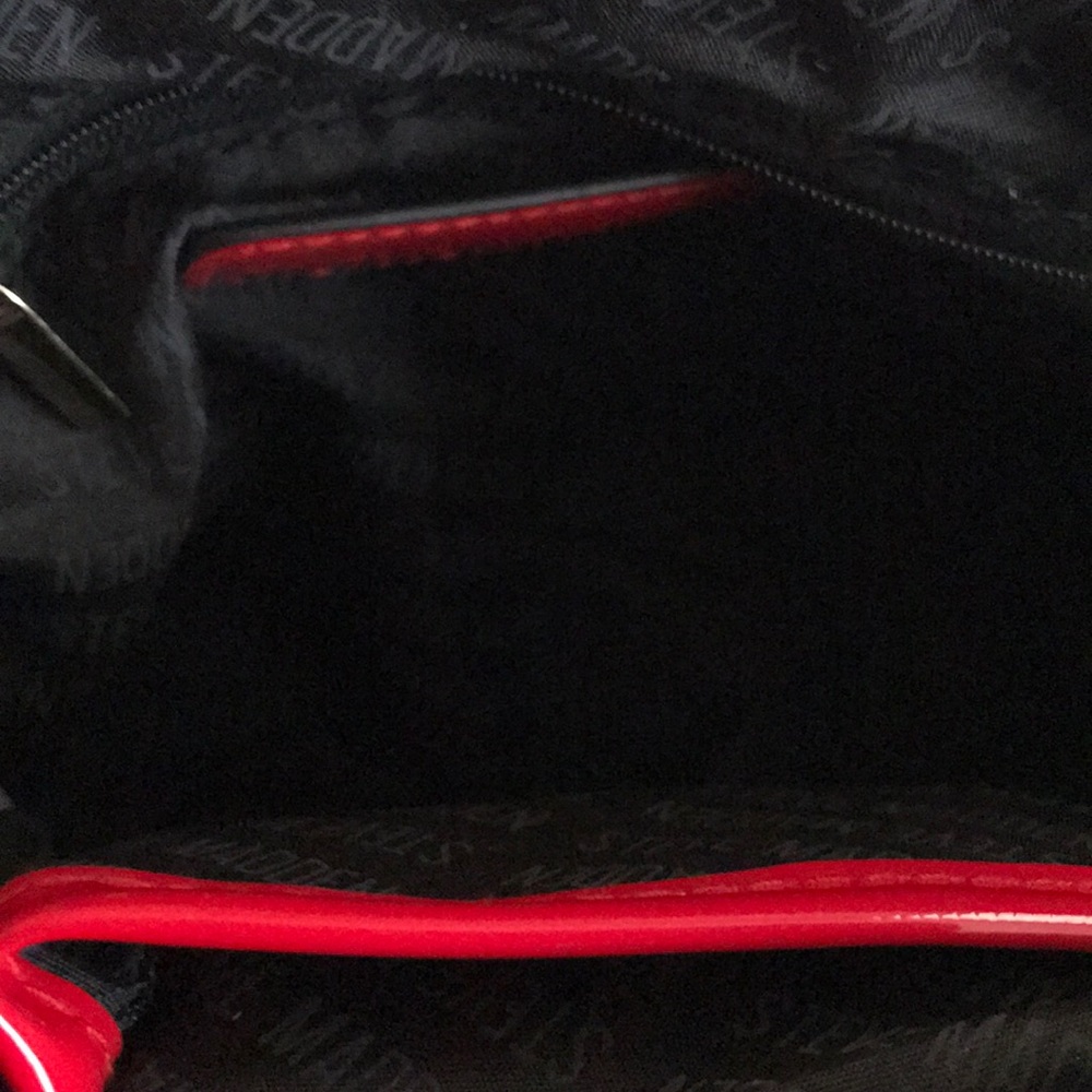 Steve Madden Patent Quilted Dome Crossbody Bag - Picture 5 of 5
